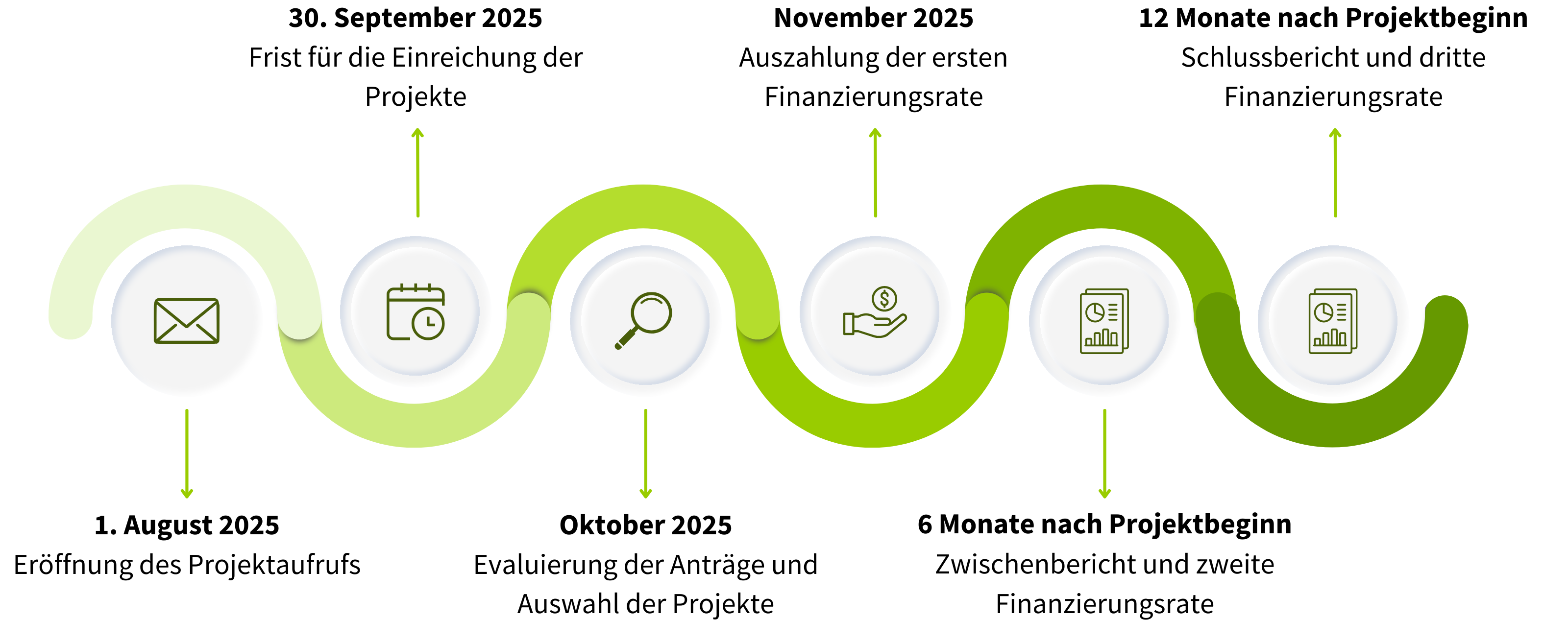 Ablauf des systemischen Projektaufrufs